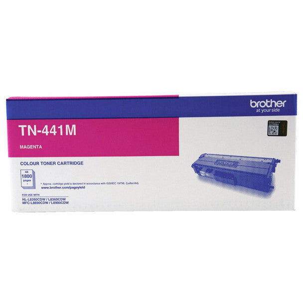 Brother TN-441M Magenta Toner Cartridge 1.8k - The Printer Clinic