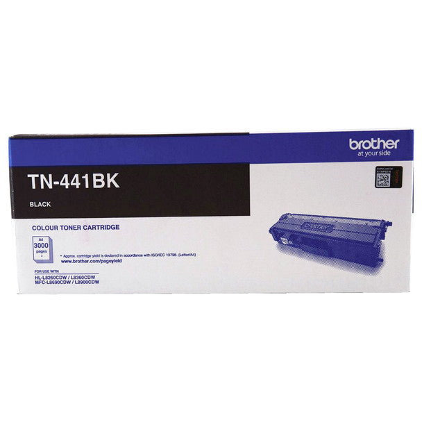 Brother TN-441BK Black Toner Cartridge 3k - The Printer Clinic