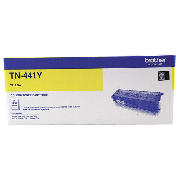 Brother TN-441Y Yellow Toner Cartridge 1.8k - The Printer Clinic