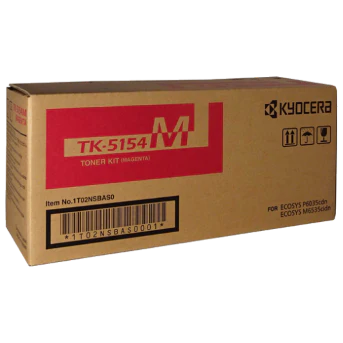 Kyocera TK5154M Magenta Toner Cartridge 10K Yield - The Printer Clinic