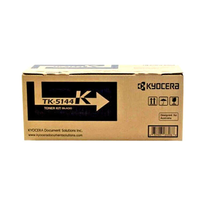 Kyocera TK5144K Black Toner Cartridge 12K Yield - The Printer Clinic