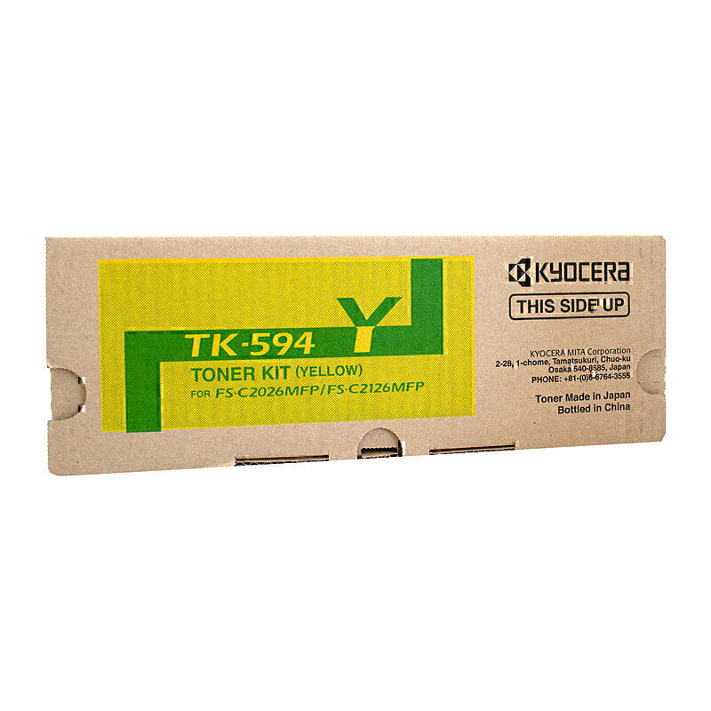 Kyocera TK594Y Yellow Toner Cartridge 5k Yield - The Printer Clinic