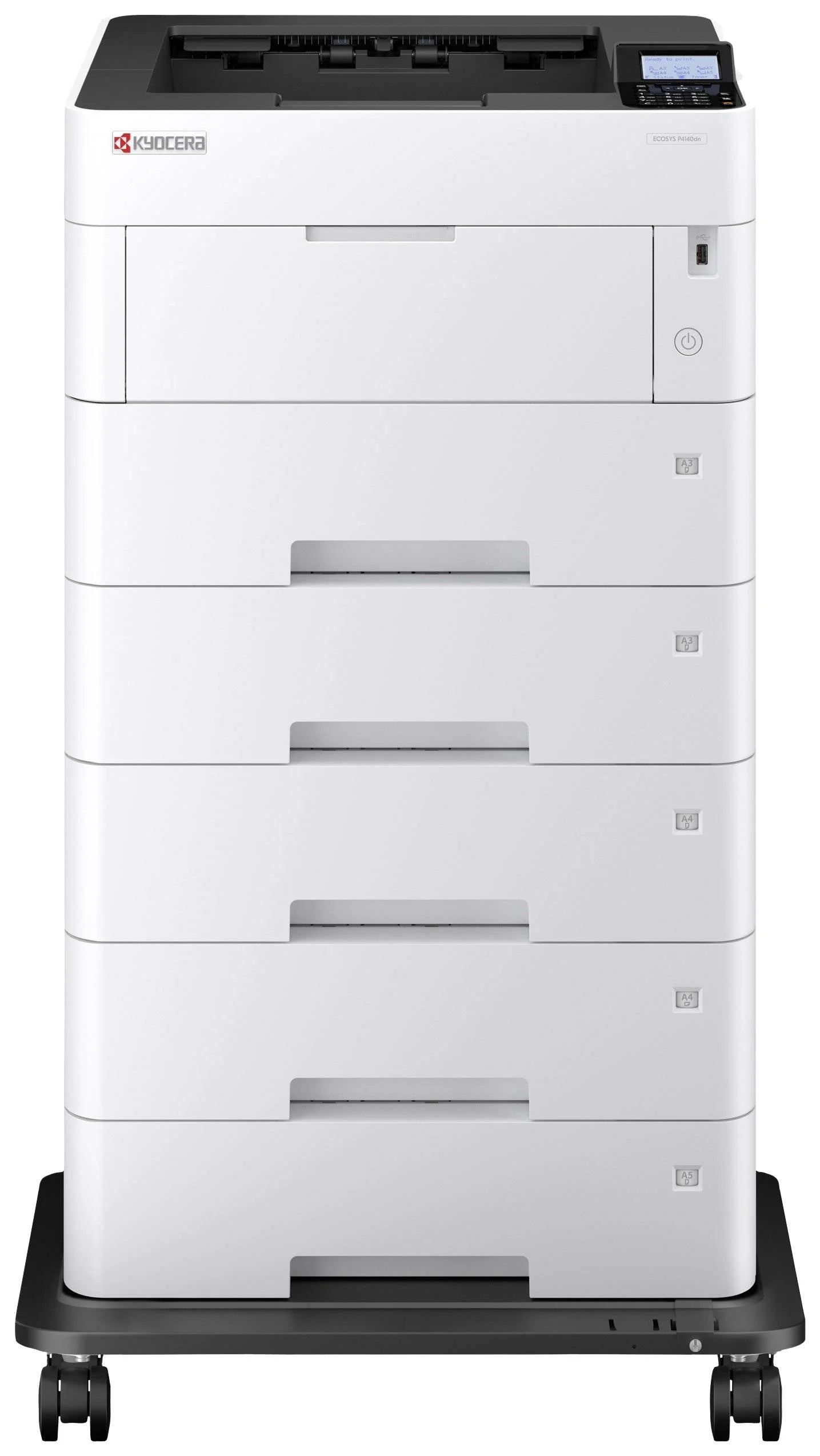 Kyocera ECOSYS P4140dn A3 Black & White Printer - 40PPM - The Printer Clinic