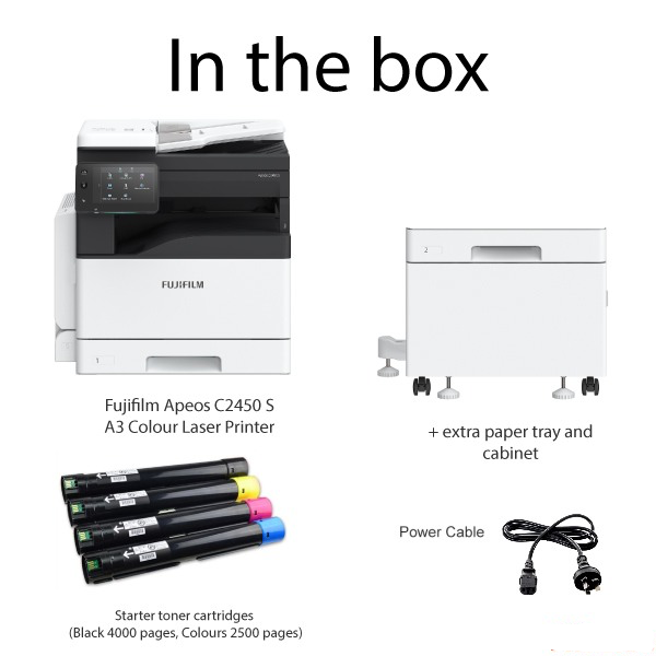FUJIFILM Apeos C2450S A3 Colour Multifunction Printer - 24PPM