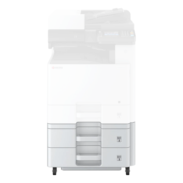 Kyocera ECOSYS M8124cidn A3 Colour MFP with 3x 500 Sheet Paper Cassette Trays + BONUS SET OF GENUINE TONER + 3Y WTY (24PPM)