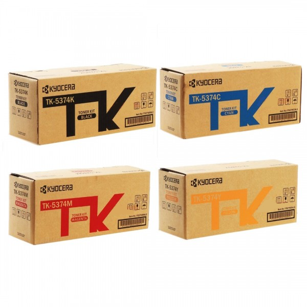 Kyocera TK-5374 Toner Combo Value Pack For MA3500cix, MA3500cifx, PA3500cx
