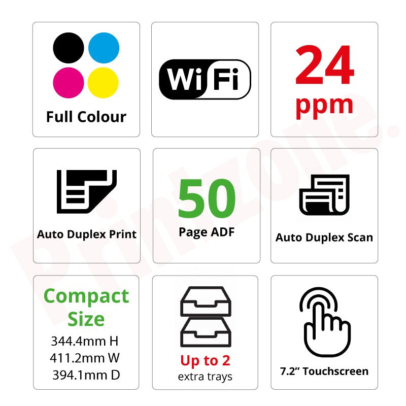 Lexmark CX431adw Wireless A4 Colour Multifunction Laser Printer