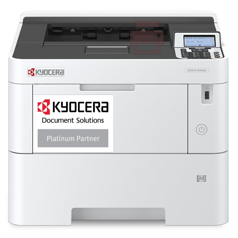 Kyocera ECOSYS PA4500x Black & White Laser Printer - 45PPM