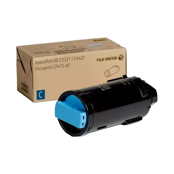 FUJIFILM cyan toner cartridge ApeosPort-VII C3321, C4421, C4021, CP475 CT204258 – 10,000 pages