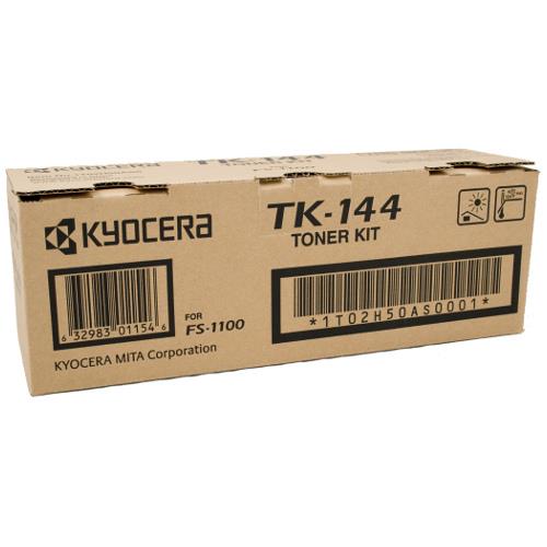 Kyocera FS-1100 Toner Cartridge - Genuine OEM, 4kYield, TK-144 - The Printer Clinic