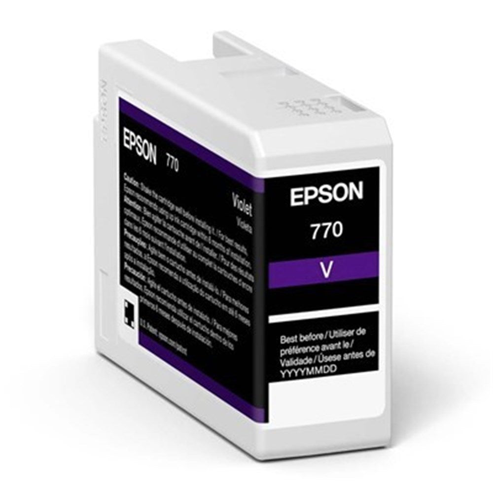 Epson SC P706 T46SD Genuine Violet Ink Cartridge C13T46SD00 - The Printer Clinic