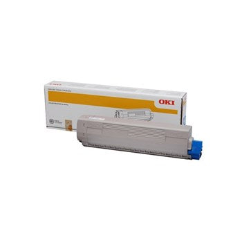Oki Genuine Toner Cartridge For MC873 Yellow 10K (OK45862828) - The Printer Clinic