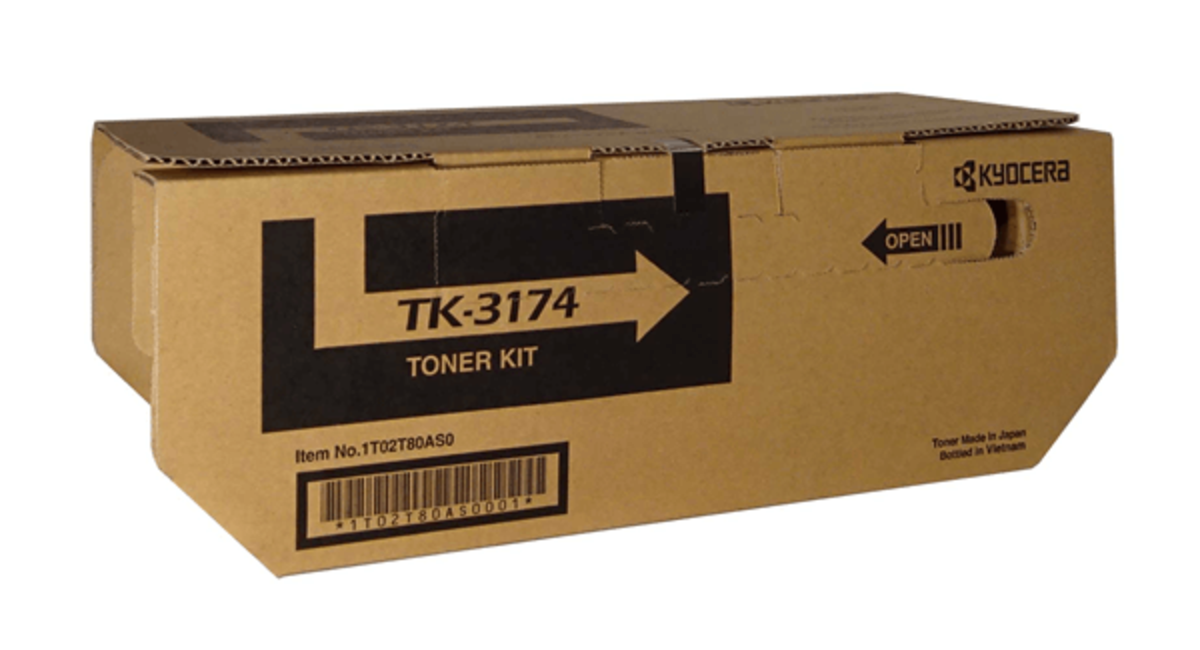 KYOCERA TK3174 Black Toner Cartridge 15.5K - General Business Machines