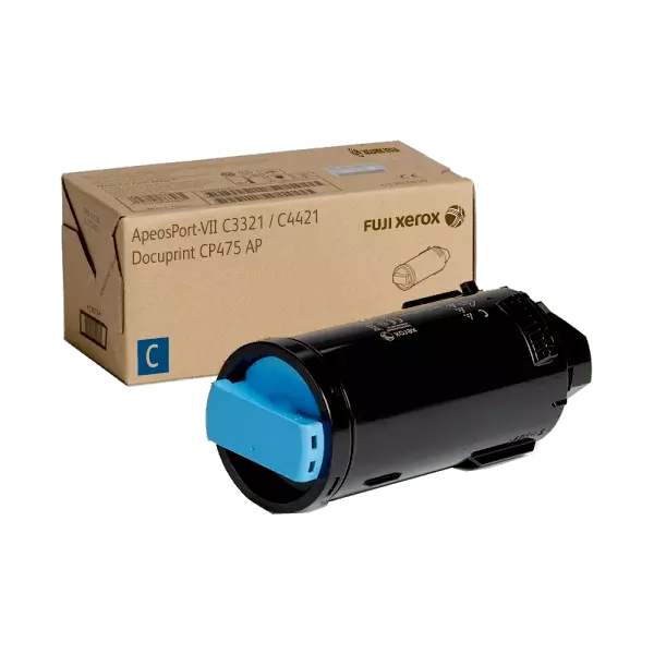 Fuji Xerox - FUJIFILM ApeosPort-VII C3321, 4421 Cyan Toner Cartridge (CT203347) - The Printer Clinic