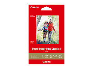 Canon 4X6 Glossy Photo Paper Plus II 265GSM CPP3014X6-100 (100PK) - The Printer Clinic
