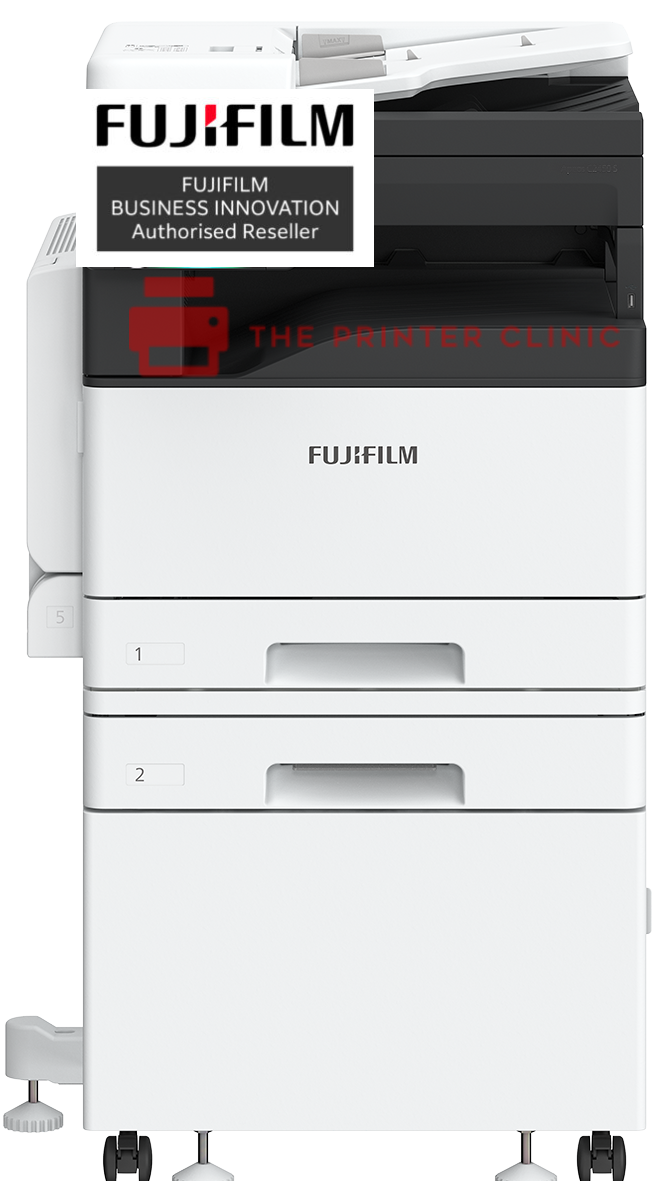 FUJIFILM DocuCentre SC2022 A3 Colour Multifunction Printer + 550 Sheet Tray + Cabinet + 3Y WTY