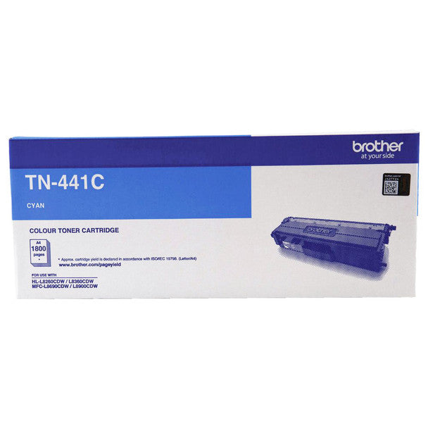 Brother TN-441C Cyan Toner Cartridge 1.8k - The Printer Clinic