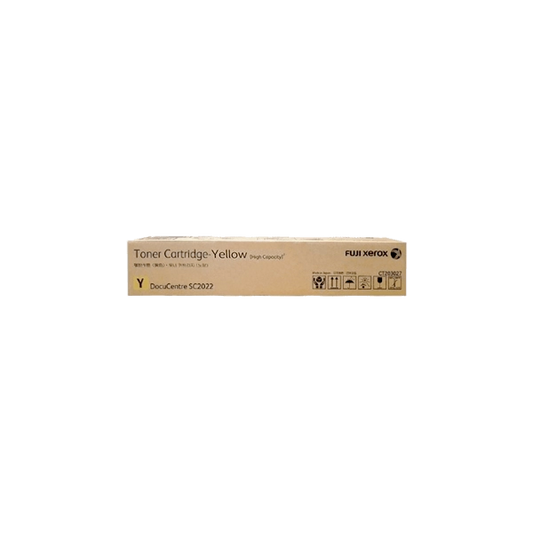 FUJI XEROX DocuCentre SC2022 CT203027 Yellow Toner Cartridge (14.4k) - The Printer Clinic
