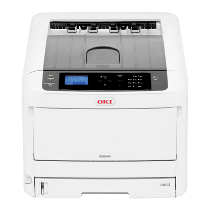 OKI C834NW A3 Colour Laser Printer with Wifi + Bonus 3 Years Warranty - The Printer Clinic