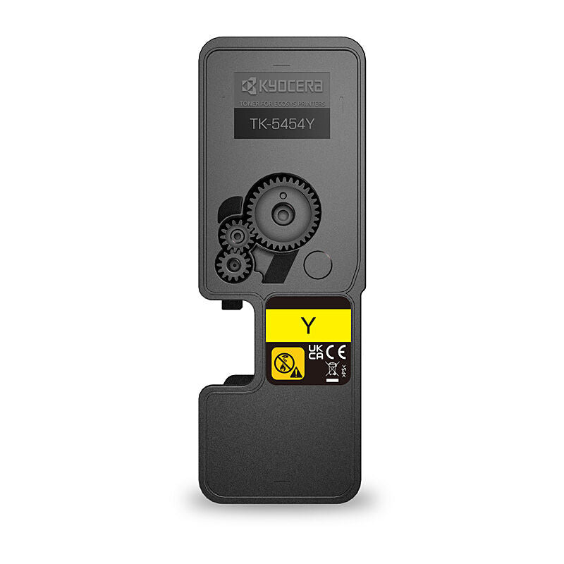 TK-5494Y Genuine Kyocera Yellow Toner Cartridge 2,400 Page Yield - The Printer Clinic