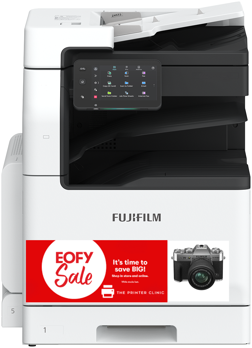 FUJIFILM ApeosPort C2060 A3 Colour Multifunction Printer + FUJIFILM X-T30 II Camera + 15-45mm Lens