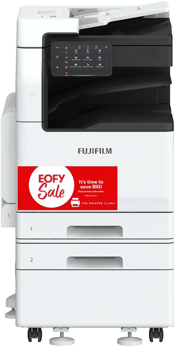 FUJIFILM ApeosPort C3060 A3 Colour Multifunction Printer + 3x 550 Sheet Feeder + 3Y WTY