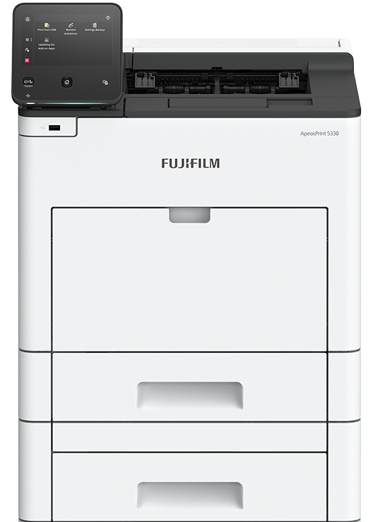 FUJIFILM ApeosPrint 5330 A4 Mono Laser Printer 53ppm with Additional 550 Sheet Paper Cassette (Copy)