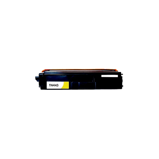 Compatible Brother TN443Y Yellow High Yield Toner Cartridge 4k - The Printer Clinic