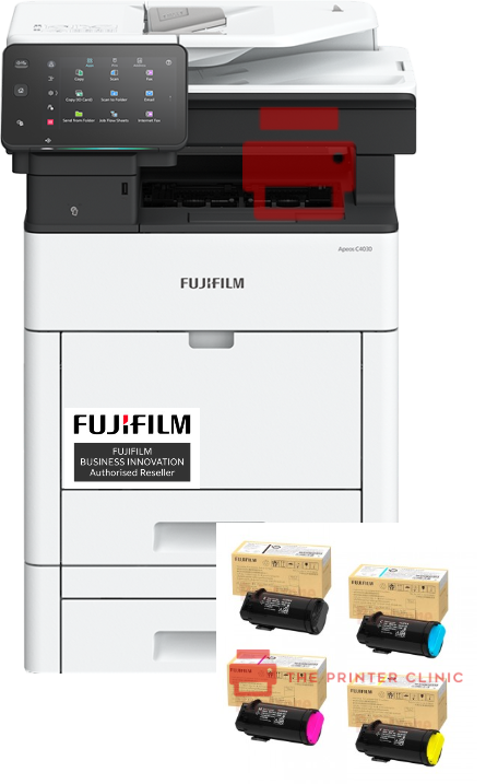 FUJIFILM Apeos C3530T A4 Colour Multifunction Printer with 2x 550 Sheet Feeders (Contact Us For Quote)