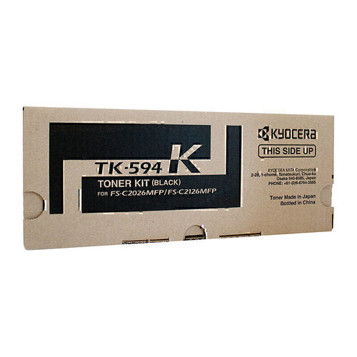 Kyocera TK594K Black Toner Cartridge 7k Yield