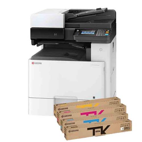 Kyocera ECOSYS M8124cidn A3 Colour MFP + BONUS SET OF GENUINE TONER + 3Y WTY (24PPM)