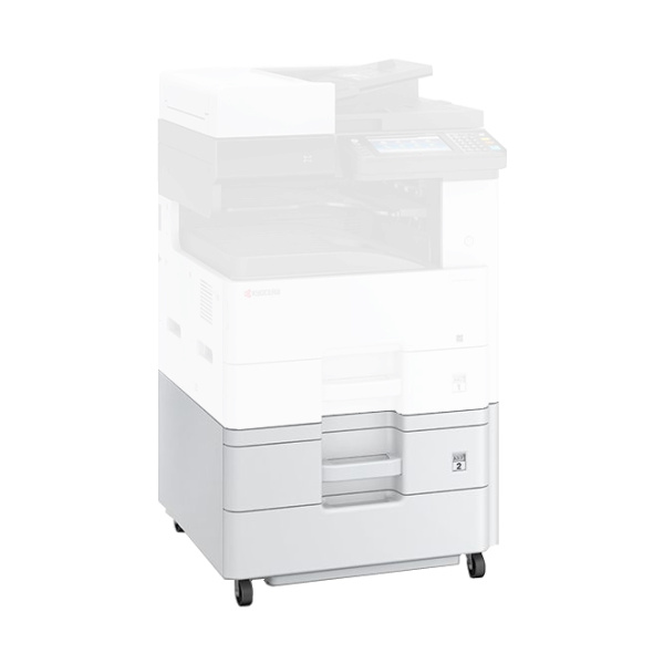 Kyocera ECOSYS M8130cidn A3 Colour MFP with 2x 500 Paper Cassette Trays & Cabinet + BONUS SET OF GENUINE TONER + 3Y WTY (30PPM) - The Printer Clinic