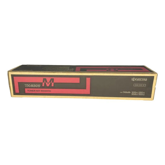 Genuine TK8309M Kyocera Magenta Toner Cartridge for Kyocera TASKALFA 3050CI, 3550CI, 3051CI, 3551CI - 15,000 pages - The Printer Clinic