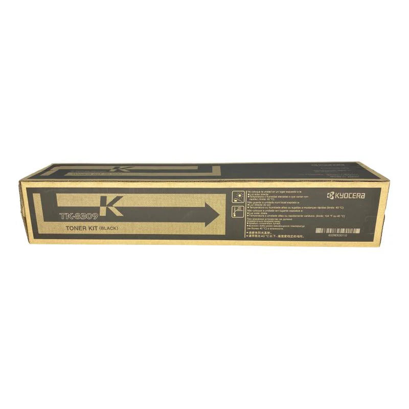 Genuine TK8309K Kyocera Black Toner Cartridge for Kyocera TASKALFA 3050CI, 3550CI, 3051CI, 3551CI - 25,000 pages