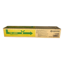 Genuine TK899Y Kyocera Yellow Toner Cartridge for Kyocera FSC8025MFP, FSC8020MFP, FSC8520MFP, FSC8525MFP - 6,000 pages - The Printer Clinic