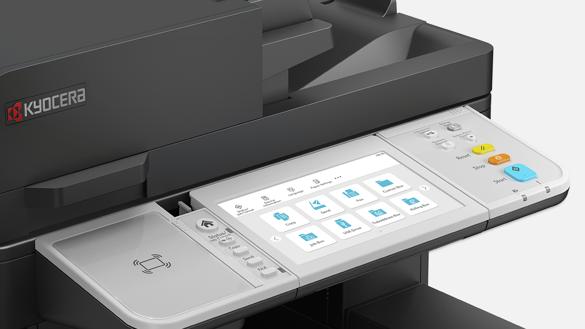 Kyocera ECOSYS MA6000ifx A4 Black & White Multifunction Printer - Print / Copy / Fax / Scan - 60PPM - The Printer Clinic