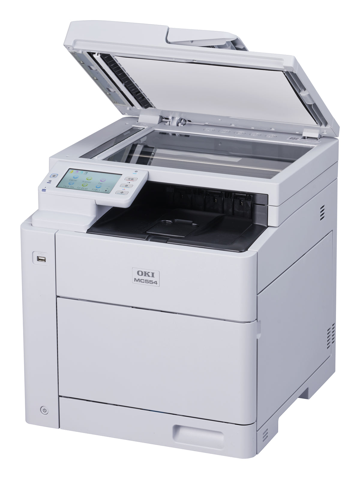 OKI MC554dnw A4 Colour Multifunction Laser Printer - The Printer Clinic