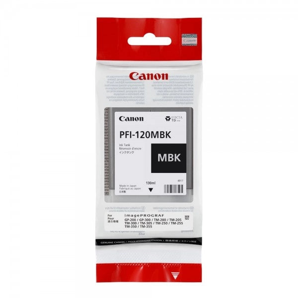 Canon GP 200 PFI-120MBK Matte Black Ink Cartridge