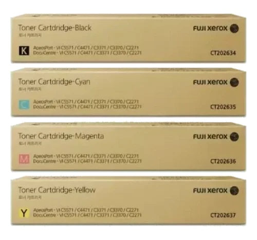 FUJIFILM  CT202488, CT202489, CT202490, CT202491 Toner Value Pack