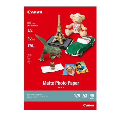 Canon Matte Photo Paper 170GSM CMP-101 A3 (40PK) - The Printer Clinic