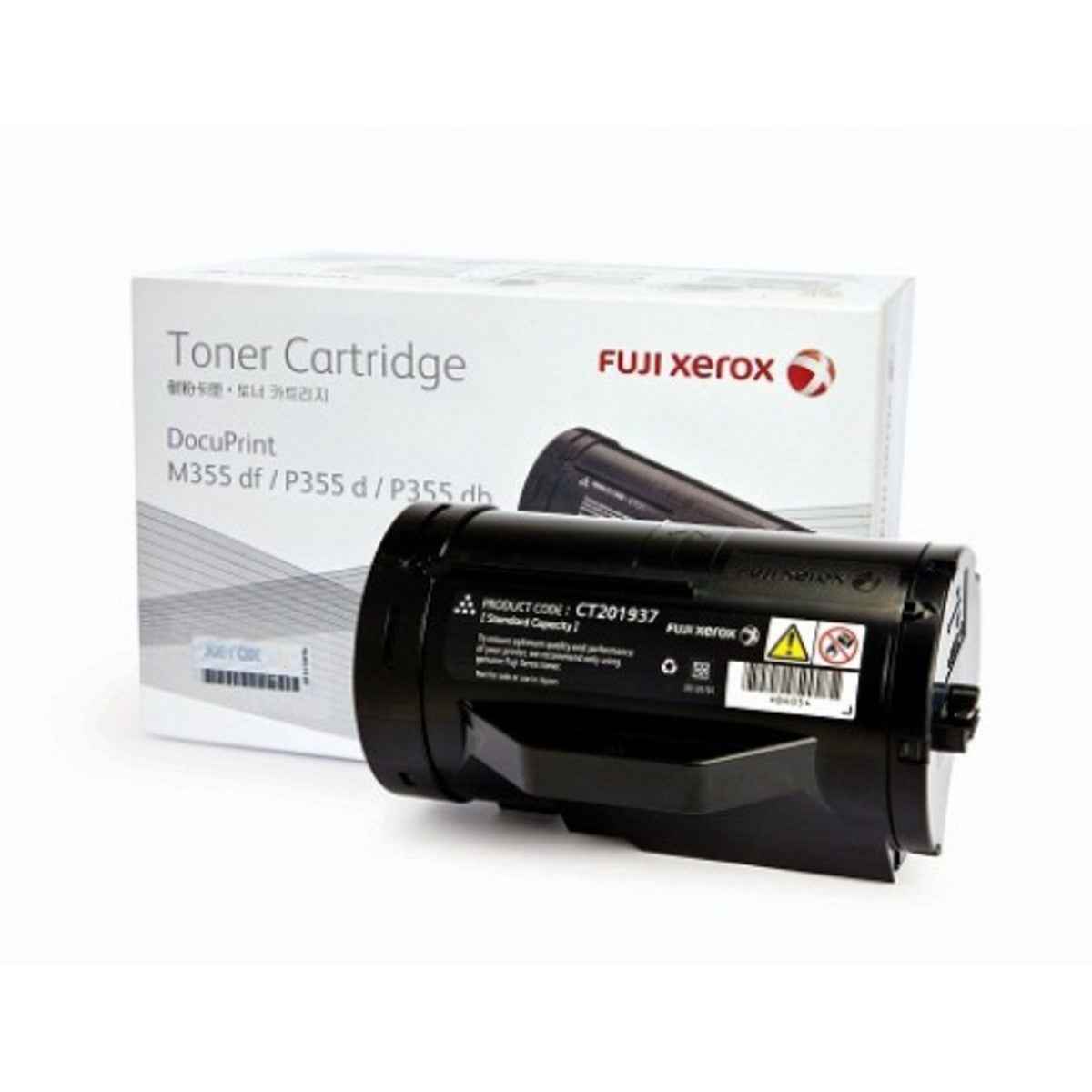 Fuji Xerox CT201938 toner Black Genuine Cartridge, P355d, M355df, P365, 10,000 pages