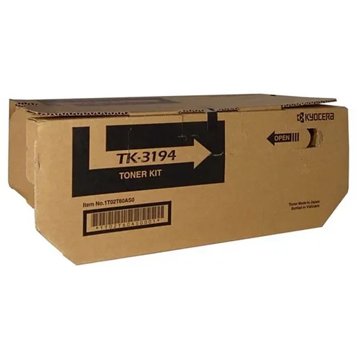 Genuine Kyocera TK-3194 Toner Cartridge, Black, 25,000 Pages