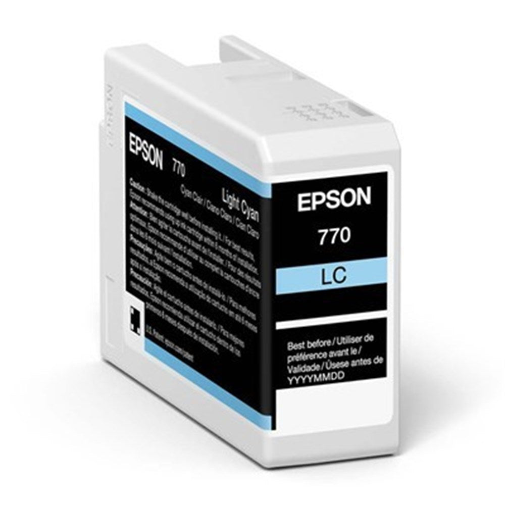 Epson SC P706 T46S5 Light Cyan Ink Cartridge C13T46S500 - The Printer Clinic