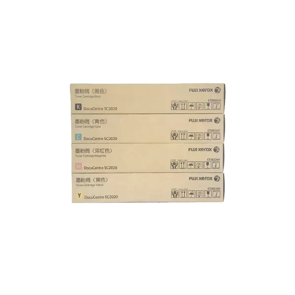 1 Set Fuji Xerox DocuCentre SC2020 Extra High Yield Toner Cartridges - The Printer Clinic