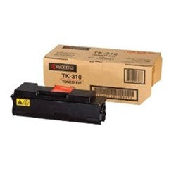 Kyocera  FS-2000D / 3900DN / 4000DN TK-310 Black Toner Cartridge - Genuine OEM, 12k Yield, TK-310 - The Printer Clinic