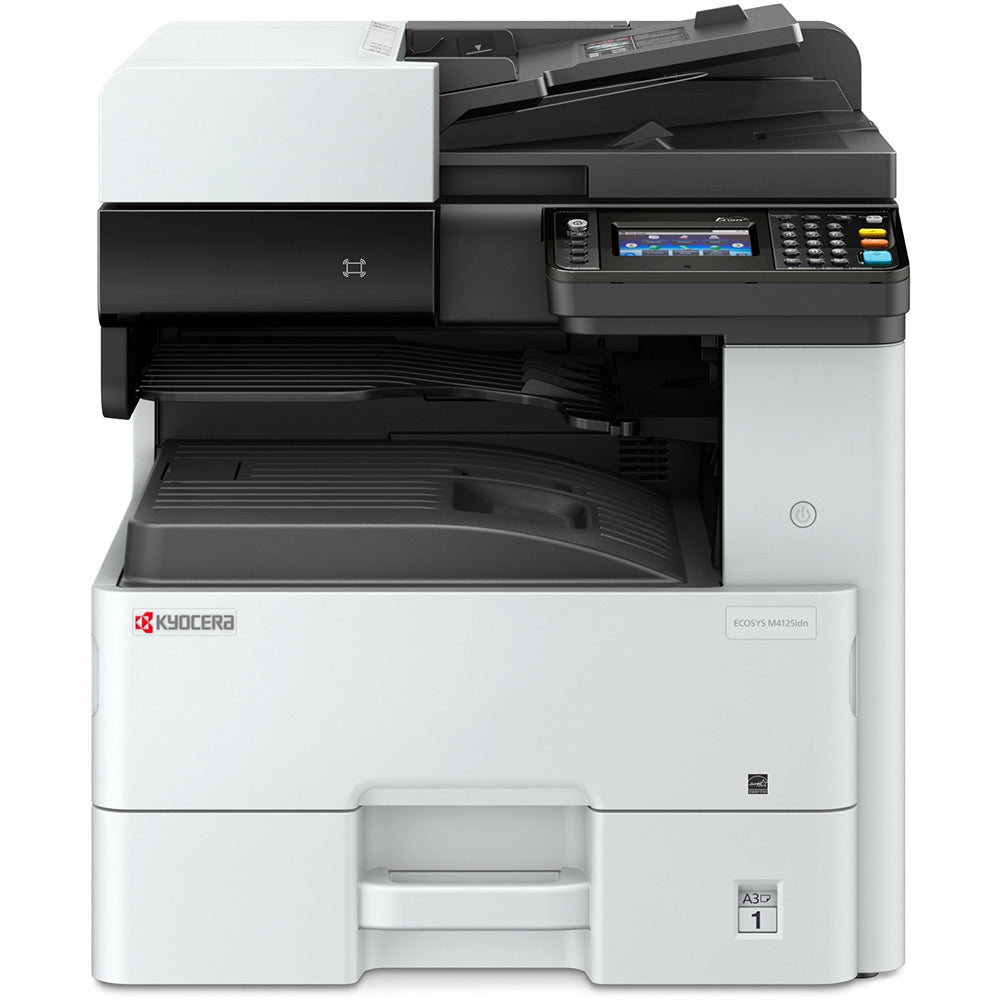 Kyocera ECOSYS M4125idn A3 Mono Multifunction Laser Printer - The Printer Clinic