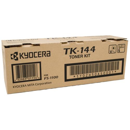 Kyocera FS-1100 Toner Cartridge - Genuine OEM, 4kYield, TK-144 - The Printer Clinic
