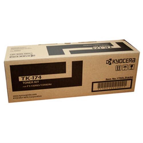 Kyocera FS-1320D/1370DN Black Toner Cartridges, Genuine OEM, 7.2k Yield, TK-174 - The Printer Clinic