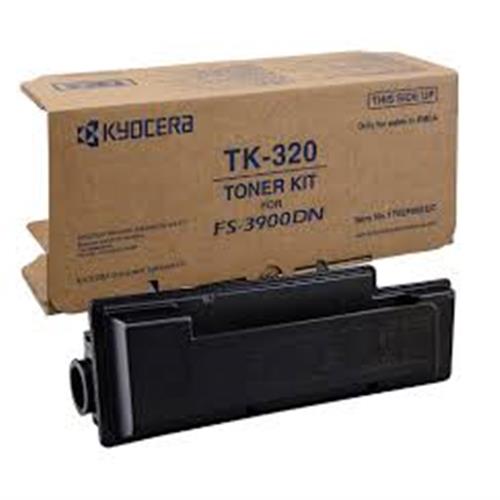 Kyocera FS-3900DN / 4000DN Toner Cartridge, Genuine OEM, 15k Yield, TK-320 - The Printer Clinic