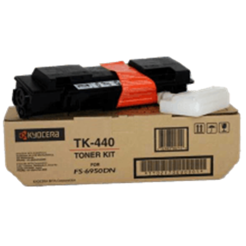 Kyocera FS-6950DN Toner Cartridge , Genuine OEM, 15k Yield, TK-440 - The Printer Clinic